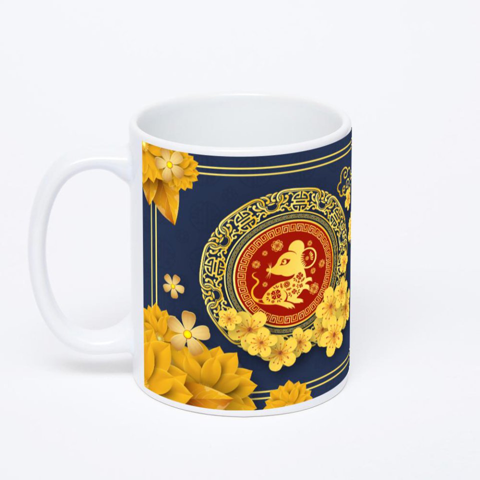 Белая классическая кружка