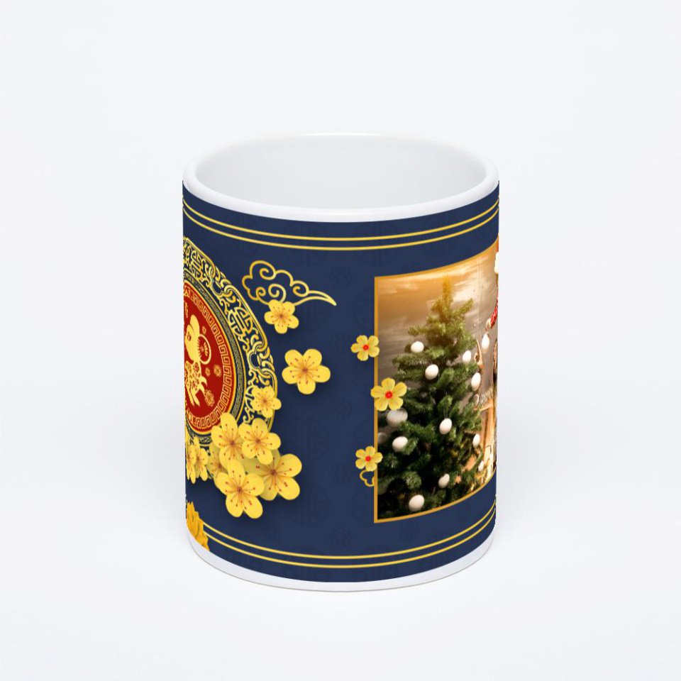 Белая классическая кружка