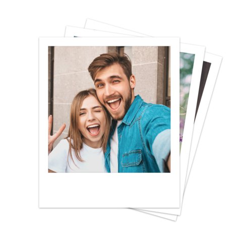 Фотографии в стиле полароид