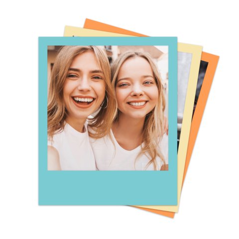 Фотографии в стиле полароид