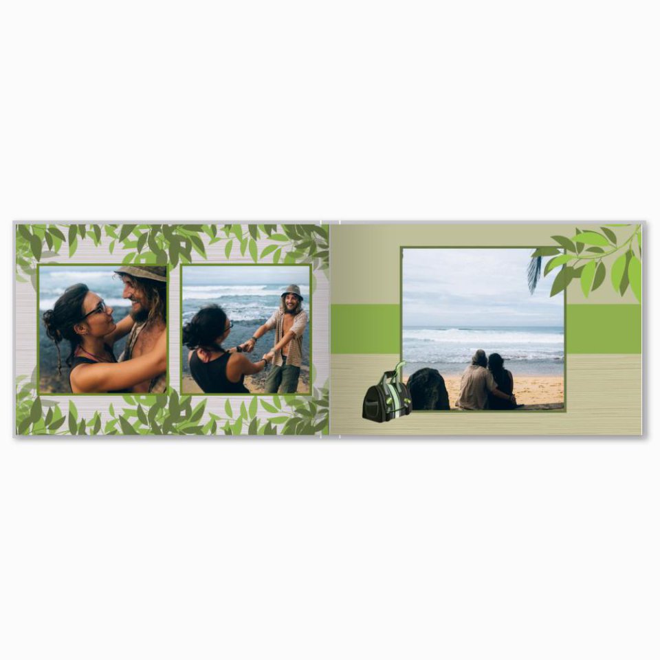 Печать минибука 15х10 см на фотобумаге с загрузкой до 50 фотографий