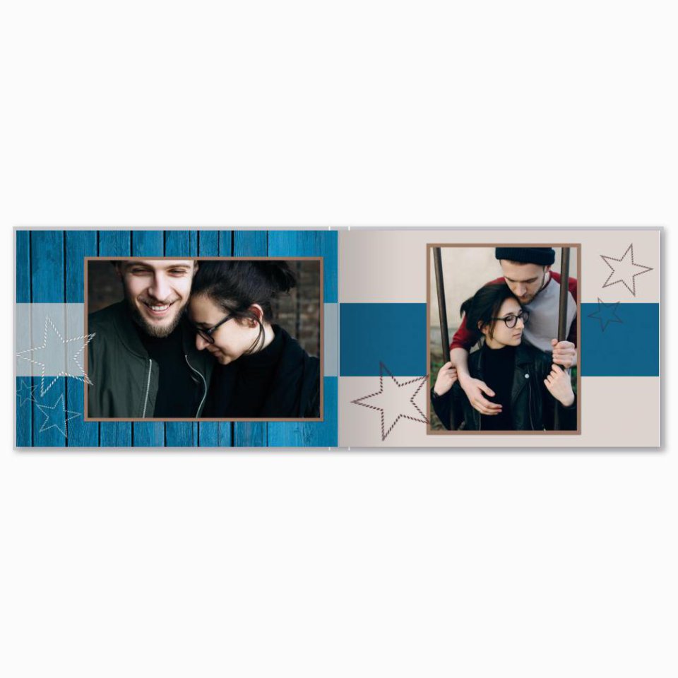 Печать минибука 15х10 см на фотобумаге с загрузкой до 50 фотографий ...