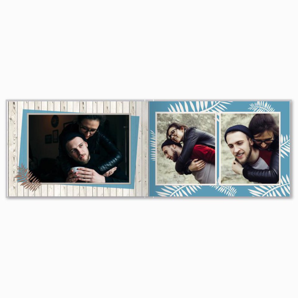 Печать минибука 15х10 см на фотобумаге с загрузкой до 50 фотографий ...