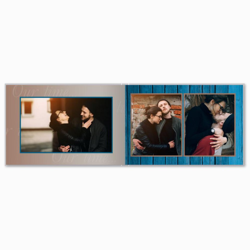 Печать минибука 15х10 см на фотобумаге с загрузкой до 50 фотографий ...