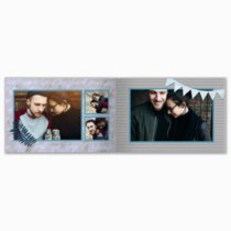 Печать минибука 15х10 см на фотобумаге с загрузкой до 50 фотографий