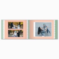 Печать минибука 15х10 см на фотобумаге с загрузкой до 50 фотографий