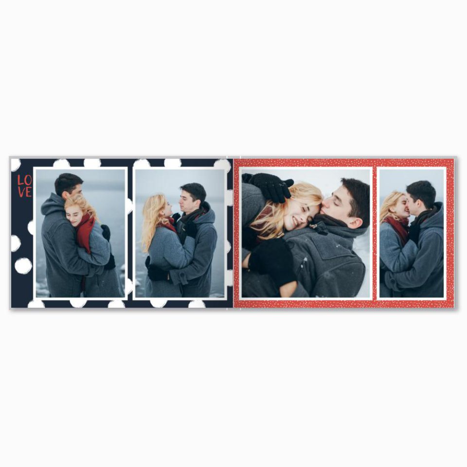 Печать минибука 15х10 см на фотобумаге с загрузкой до 50 фотографий