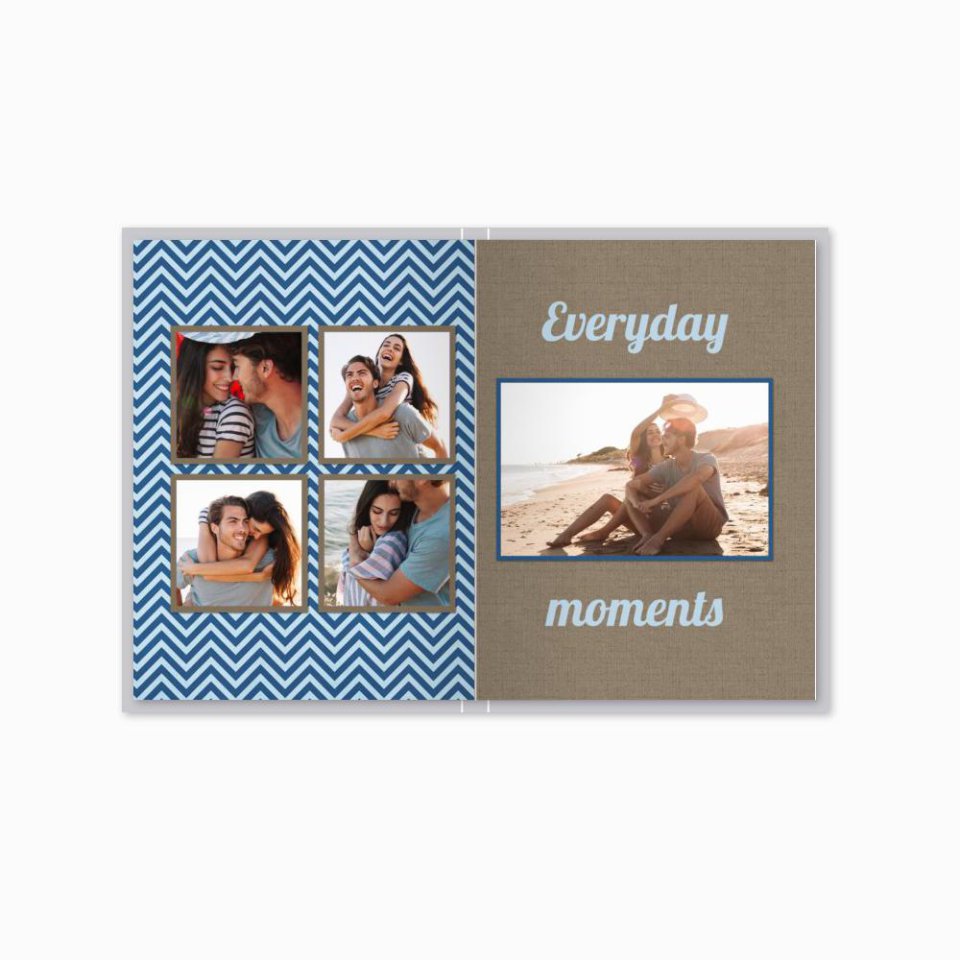 Печать минибука 10х15 см на фотобумаге с загрузкой до 50 фотографий