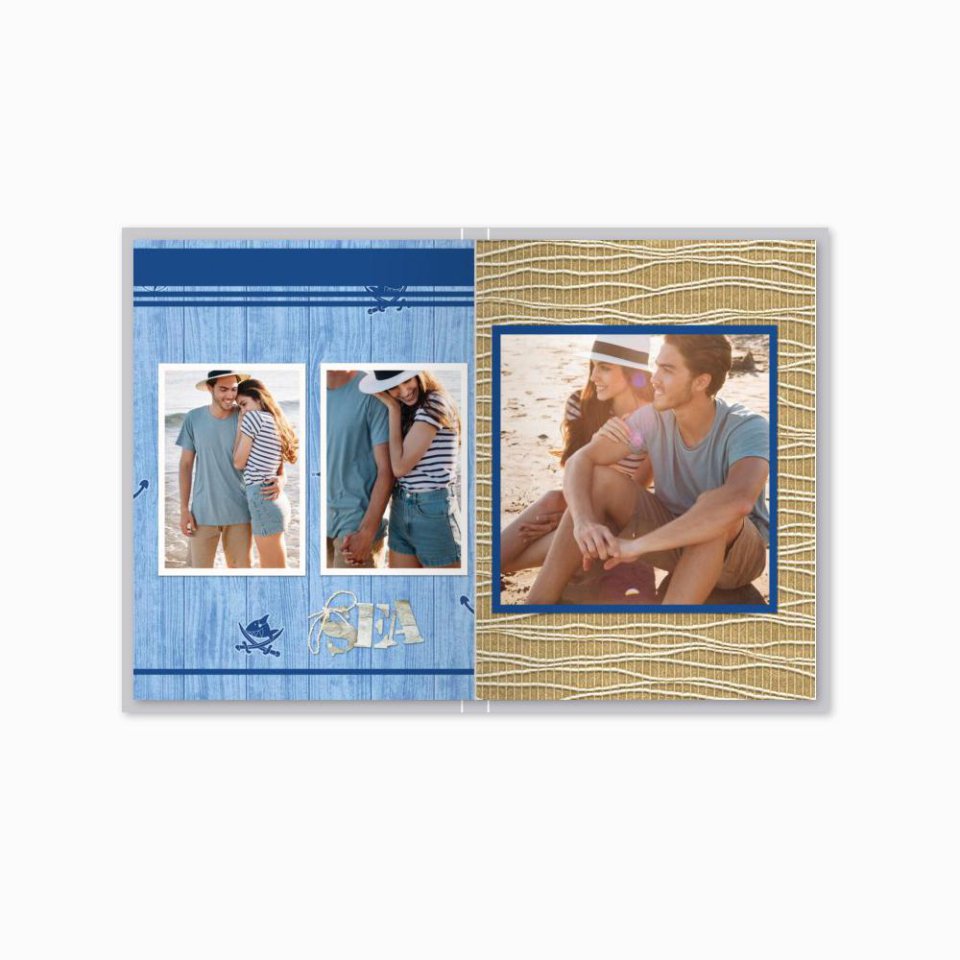 Печать минибука 10х15 см на фотобумаге с загрузкой до 50 фотографий