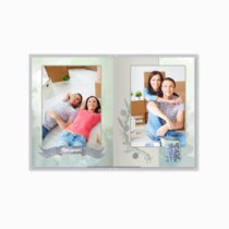 Печать принтбука 15х21 на мелованной бумаге в твёрдой обложке с загрузкой изображений