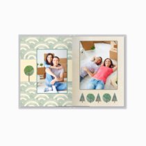 Печать принтбука 15х21 на мелованной бумаге в твёрдой обложке с загрузкой изображений