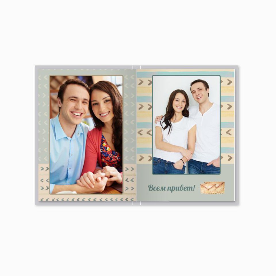 Печать принтбука 15х21 на мелованной бумаге в твёрдой обложке с загрузкой изображений