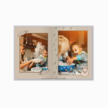 Печать принтбука 15х21 на мелованной бумаге в твёрдой обложке с загрузкой изображений