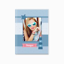 Печать принтбука 15х21 на мелованной бумаге в твёрдой обложке с загрузкой изображений