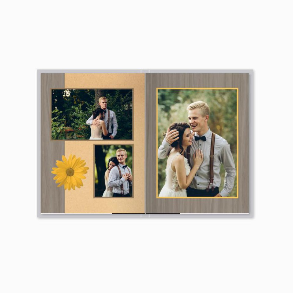 Печать принтбука 15х21 на мелованной бумаге в твёрдой обложке с загрузкой изображений