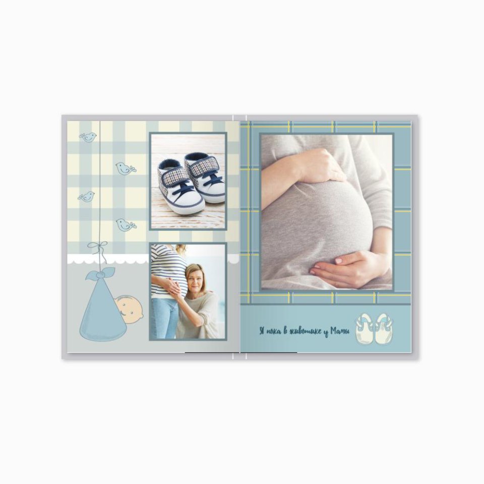 Печать принтбука 15х21 на мелованной бумаге в твёрдой обложке с загрузкой изображений