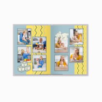 Печать принтбука 15х21 на мелованной бумаге в твёрдой обложке с загрузкой изображений