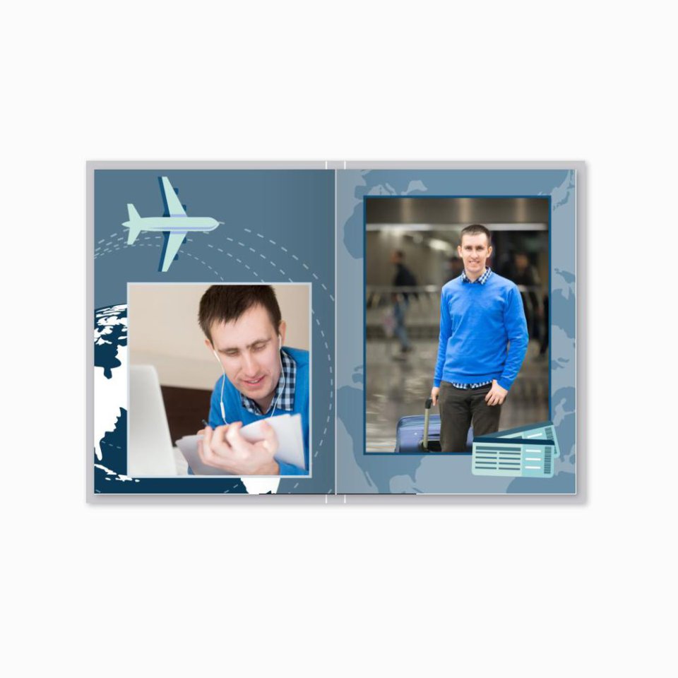 Печать принтбука 15х21 на мелованной бумаге в твёрдой обложке с загрузкой изображений