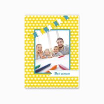 Печать принтбука 15х21 на мелованной бумаге в твёрдой обложке с загрузкой изображений