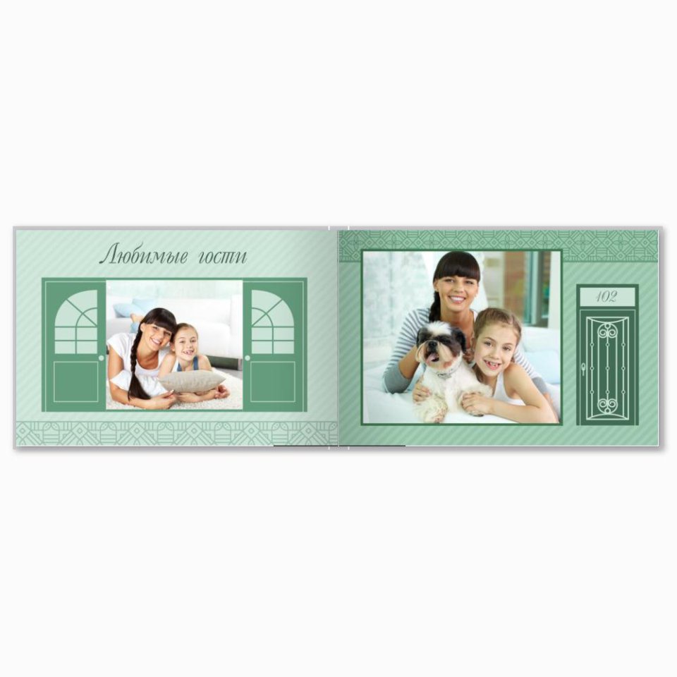 Печать принтбука 21х15 на мелованной бумаге в твёрдой обложке с загрузкой изображений