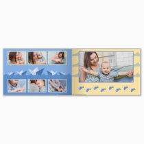 Печать принтбука 21х15 на мелованной бумаге в твёрдой обложке с загрузкой изображений