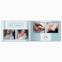 Печать принтбука 21х15 на мелованной бумаге в твёрдой обложке с загрузкой изображений