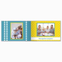 Печать принтбука 21х15 на мелованной бумаге в твёрдой обложке с загрузкой изображений