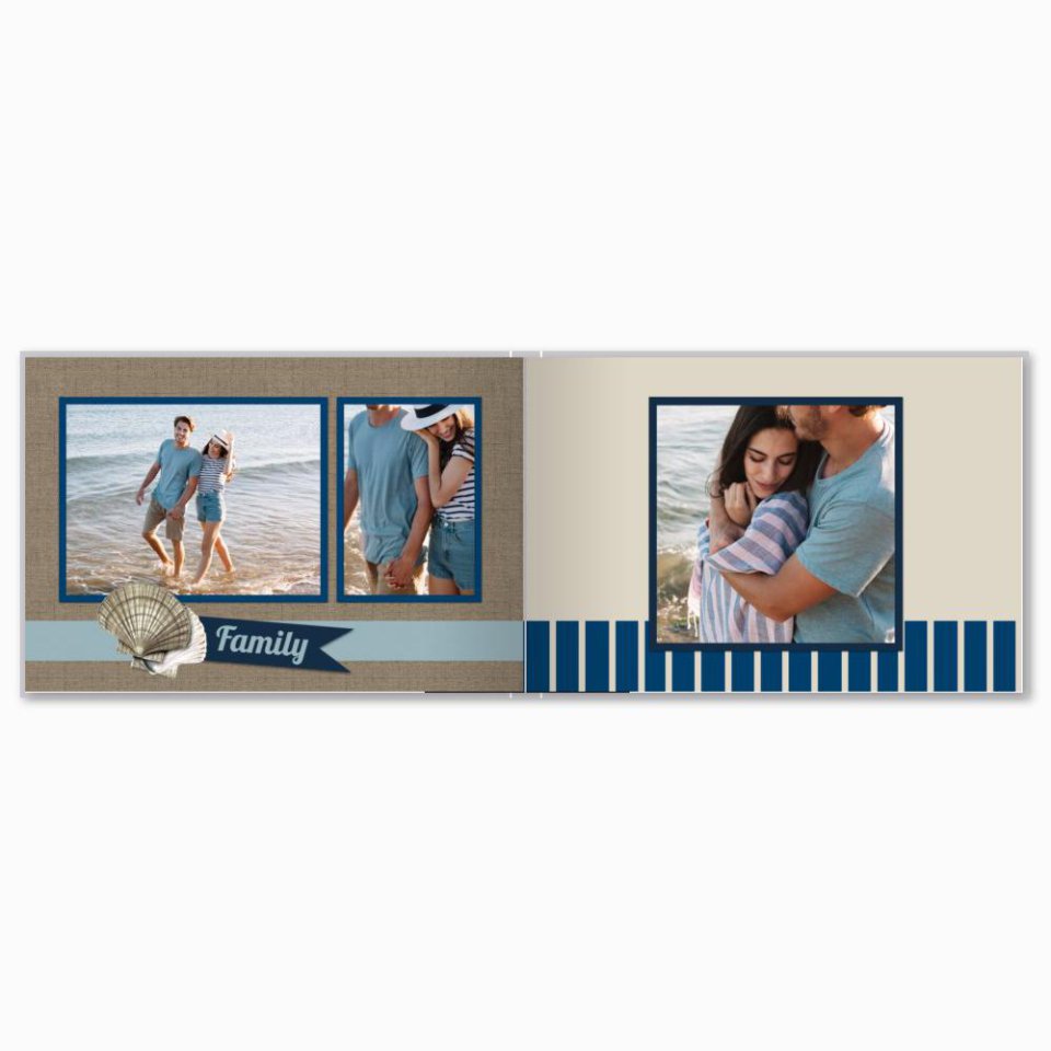 Печать принтбука 21х15 на мелованной бумаге в твёрдой обложке с загрузкой изображений