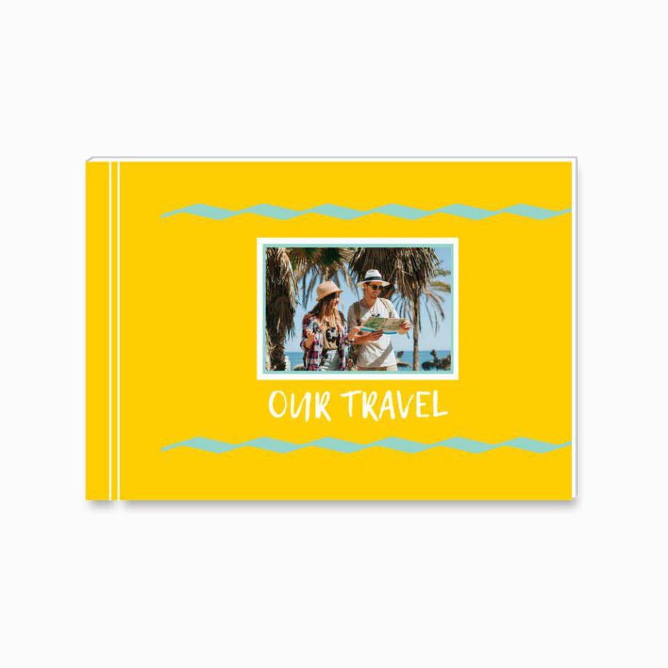 Печать принтбука 21х15 на мелованной бумаге в твёрдой обложке с загрузкой изображений