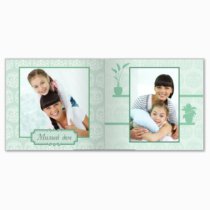 Печать принтбука 21х21 на мелованной бумаге в твёрдой обложке с загрузкой изображений