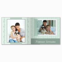 Печать принтбука 21х21 на мелованной бумаге в твёрдой обложке с загрузкой изображений