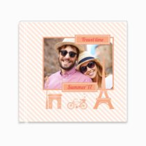 Печать принтбука 21х21 на мелованной бумаге в твёрдой обложке с загрузкой изображений