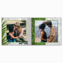 Печать принтбука 21х21 на мелованной бумаге в твёрдой обложке с загрузкой изображений