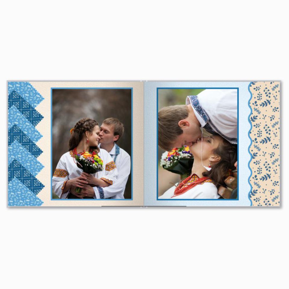 Печать принтбука 21х21 на мелованной бумаге в твёрдой обложке с загрузкой изображений