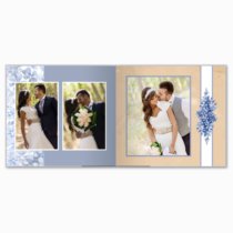 Печать принтбука 21х21 на мелованной бумаге в твёрдой обложке с загрузкой изображений