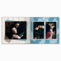 Печать принтбука 21х21 на мелованной бумаге в твёрдой обложке с загрузкой изображений