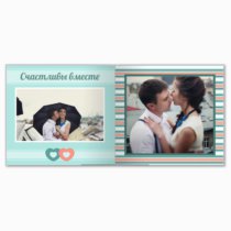 Печать принтбука 21х21 на мелованной бумаге в твёрдой обложке с загрузкой изображений