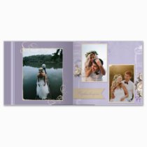 Печать принтбука 21х21 на мелованной бумаге в твёрдой обложке с загрузкой изображений