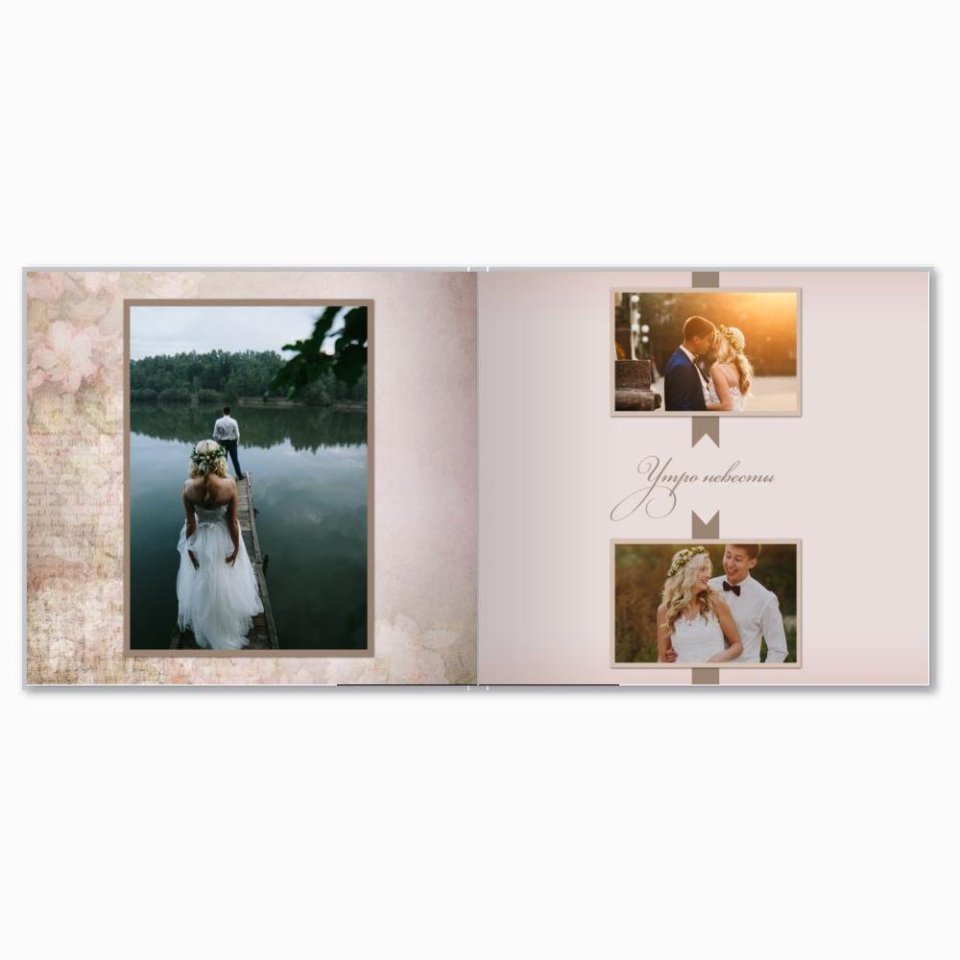 Печать принтбука 21х21 на мелованной бумаге в твёрдой обложке с загрузкой изображений