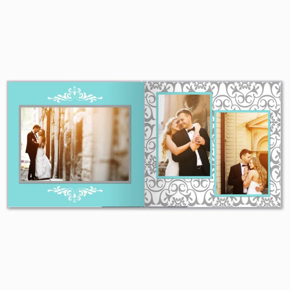 Печать принтбука 21х21 на мелованной бумаге в твёрдой обложке с загрузкой изображений