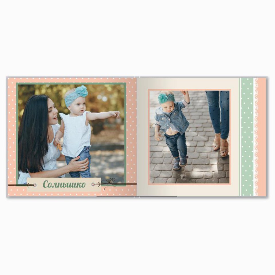 Печать принтбука 21х21 на мелованной бумаге в твёрдой обложке с ...