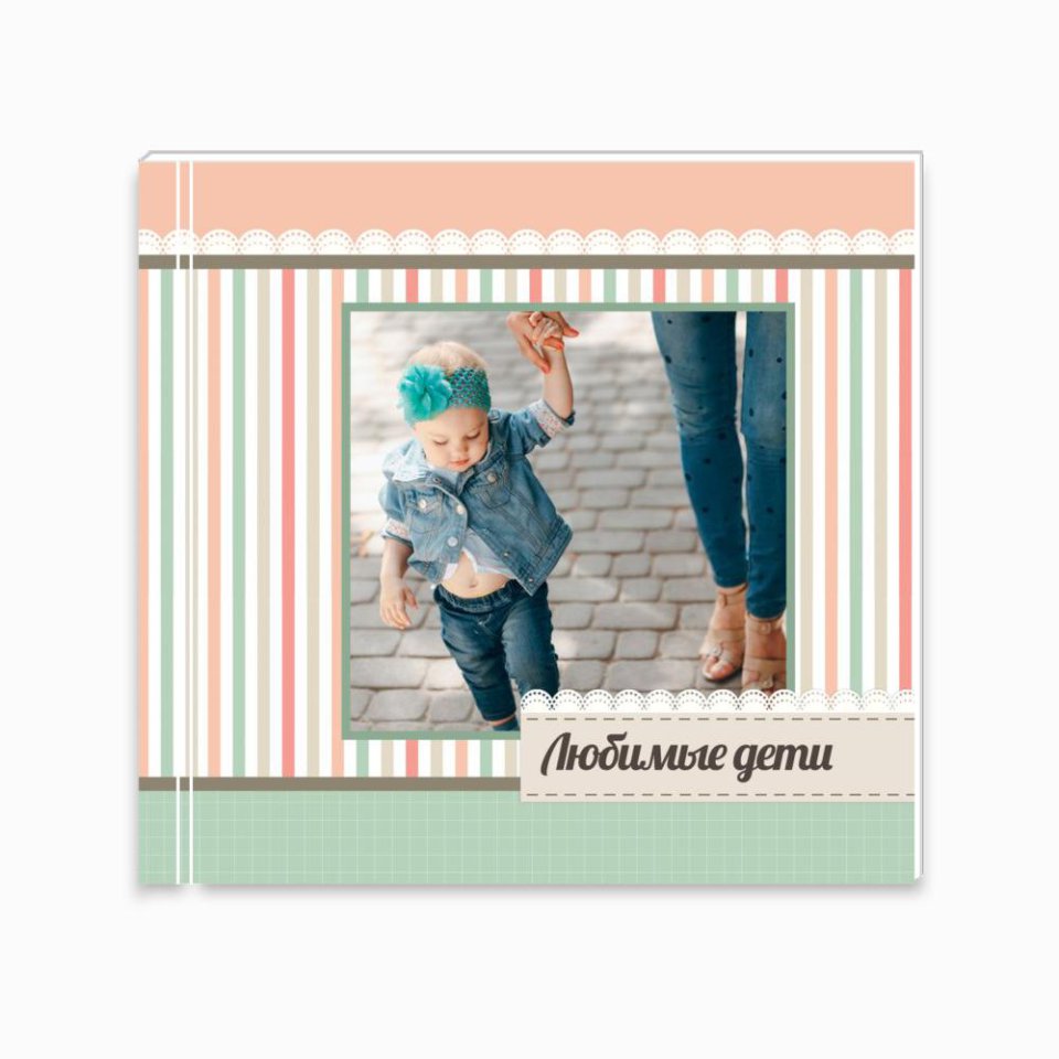 Печать принтбука 21х21 на мелованной бумаге в твёрдой обложке с ...