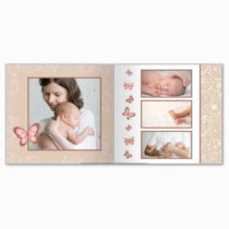 Печать принтбука 21х21 на мелованной бумаге в твёрдой обложке с загрузкой изображений