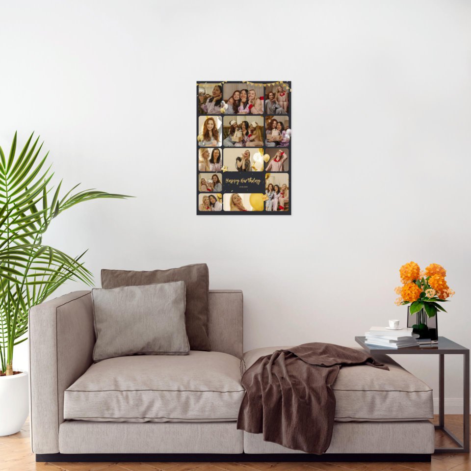 Печать вертикального коллажа 42х60 см (формат А2)  с согласованием перед печатью