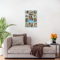 Печать вертикального коллажа 42х60 см (формат А2)  с согласованием перед печатью