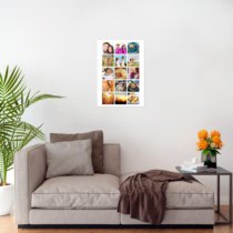 Печать вертикального коллажа 42х60 см (формат А2)  с согласованием перед печатью