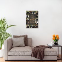 Печать вертикального коллажа 42х60 см (формат А2)  с согласованием перед печатью