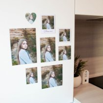 Печать шаблона с вашим дизайном на виниловом магните 15х21 вид в интерьере Печать шаблона с вашим дизайном на виниловом магните 15х21 вид в интерьере