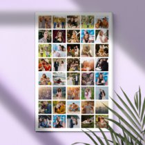 Печать фотоколлажа на холсте 35х54.5 на 40 фото Печать фотоколлажа на холсте 35х54.5 на 40 фото