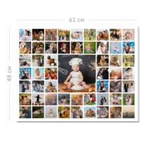 Печать фотоколлажа на холсте 61x48 см на 55 фото Печать фотоколлажа на холсте 61x48 см на 55 фото